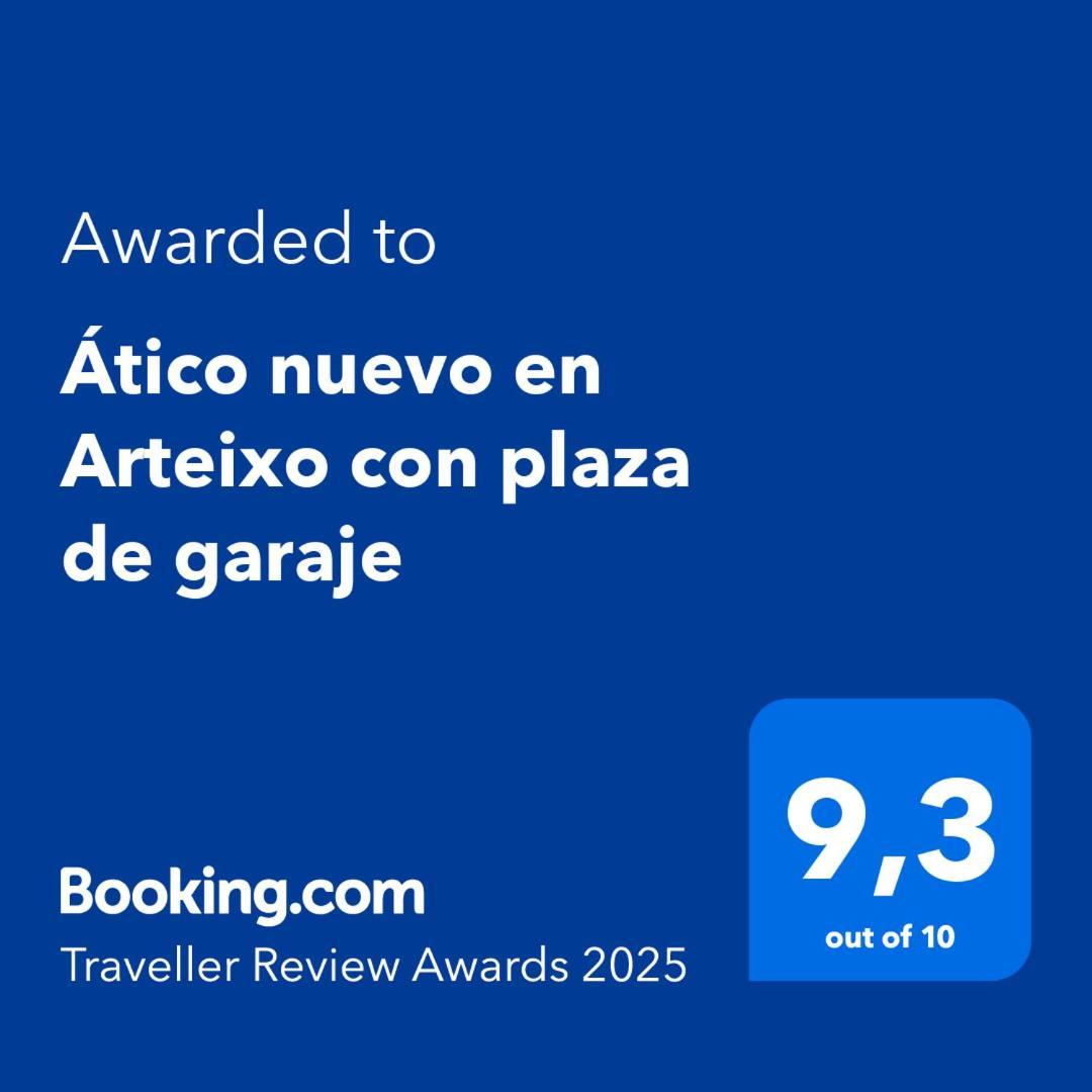 Apartamento Atico Nuevo En Arteixo Con Plaza De Garaje Exterior foto